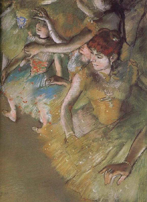 Edgar Degas ballerina  on the stage oil painting picture